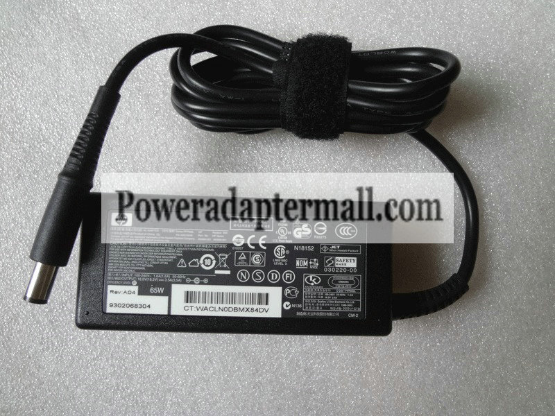 Genuine 65W 18.5V 3.5A HP 409992-001 463958-001 AC Adapter